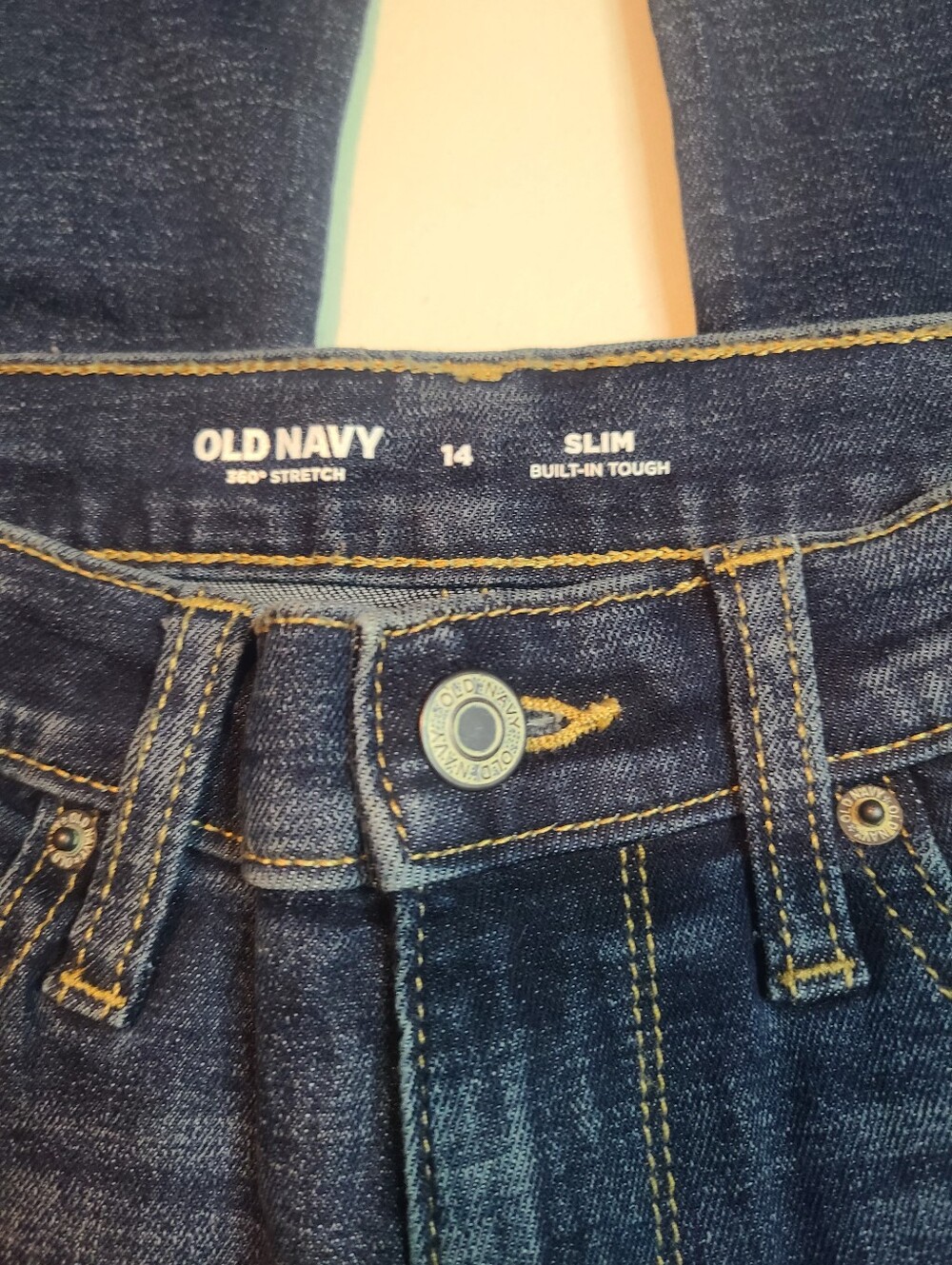 Old Navy Slim Kids Dark Blue Skinny Jeans